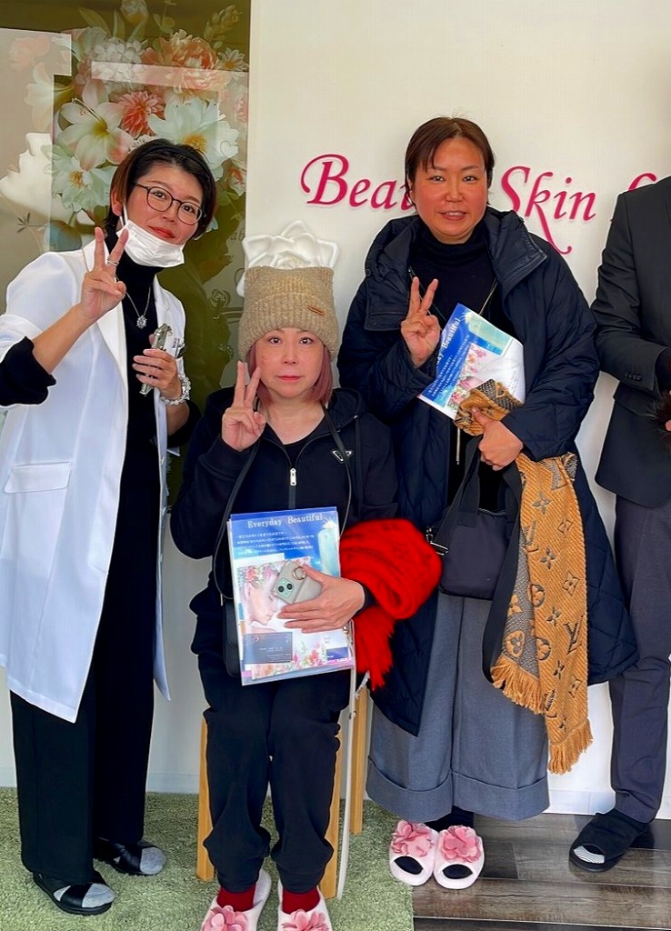 奈良県のエステサロンCuccha Beccha様が研修にてご来店頂きました。